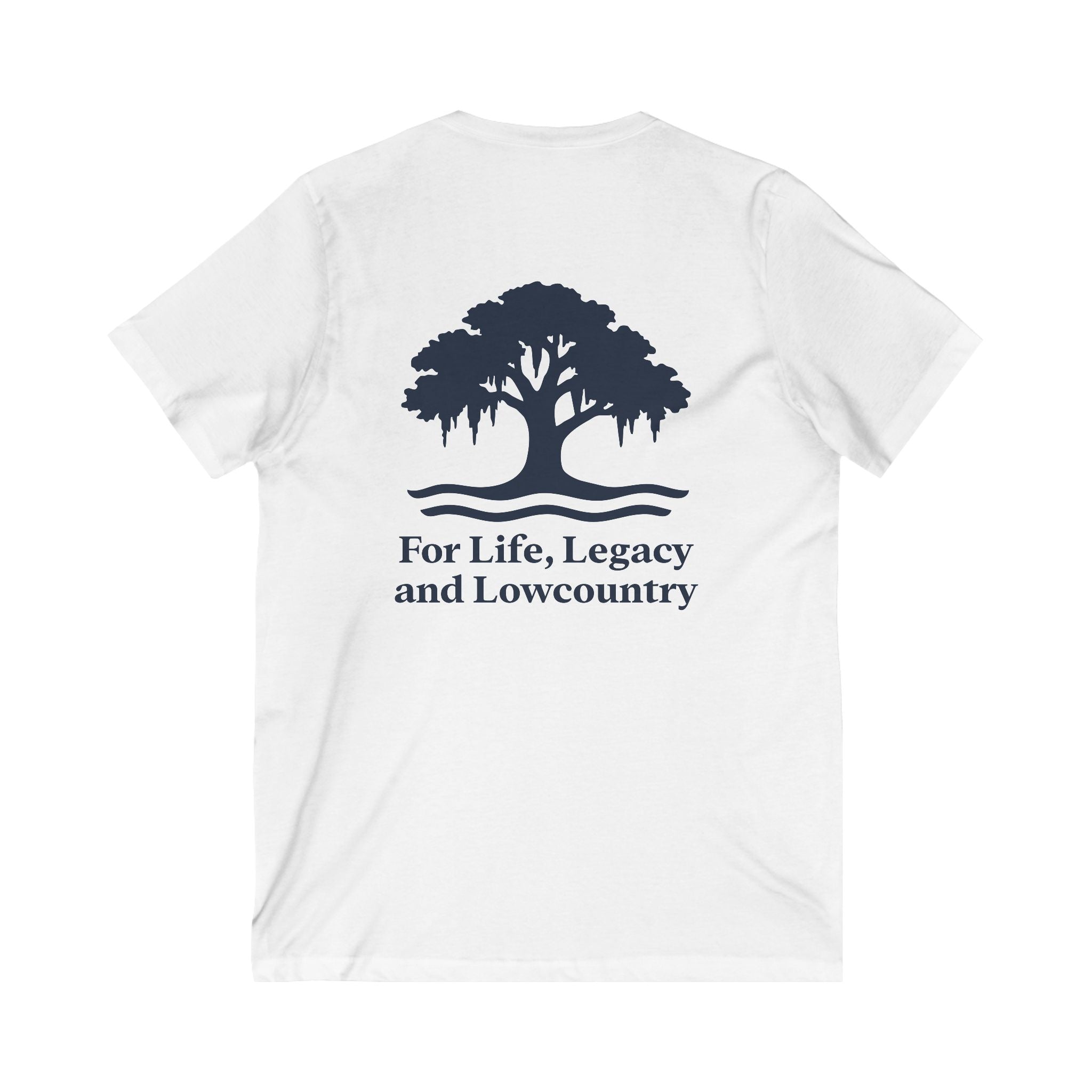 Palmetto Relaxed V-Neck Tee