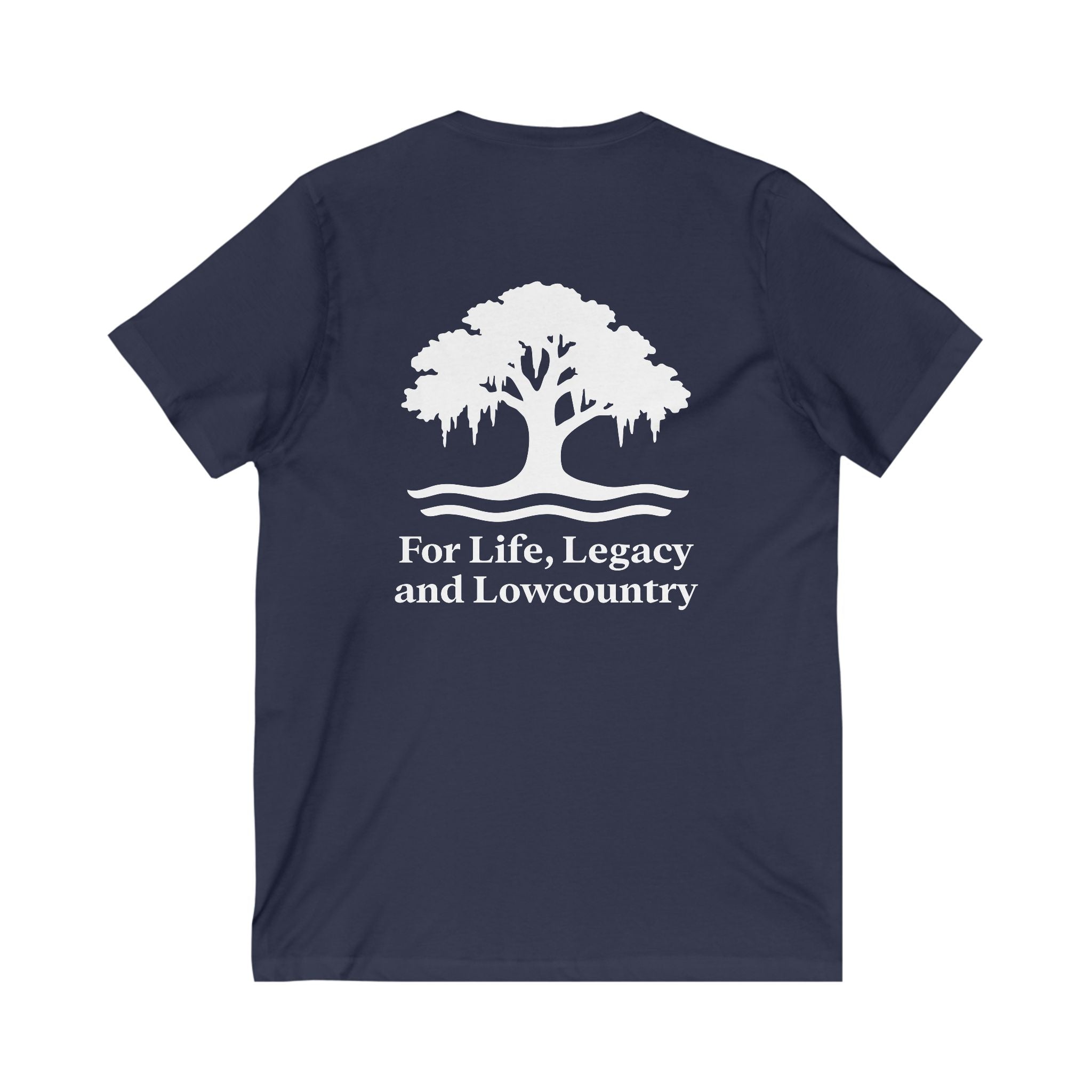 Palmetto Relaxed V-Neck Tee
