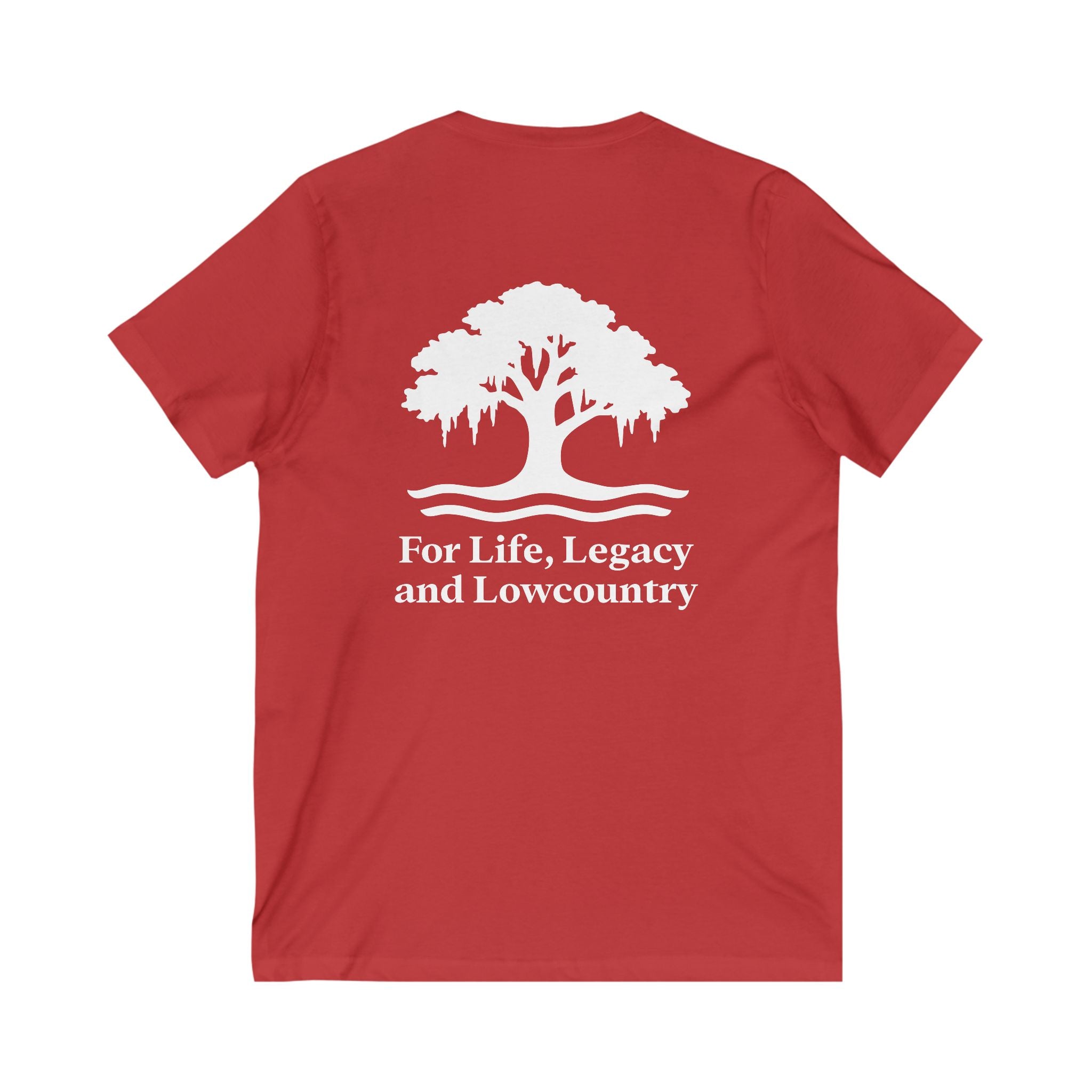 Palmetto Relaxed V-Neck Tee